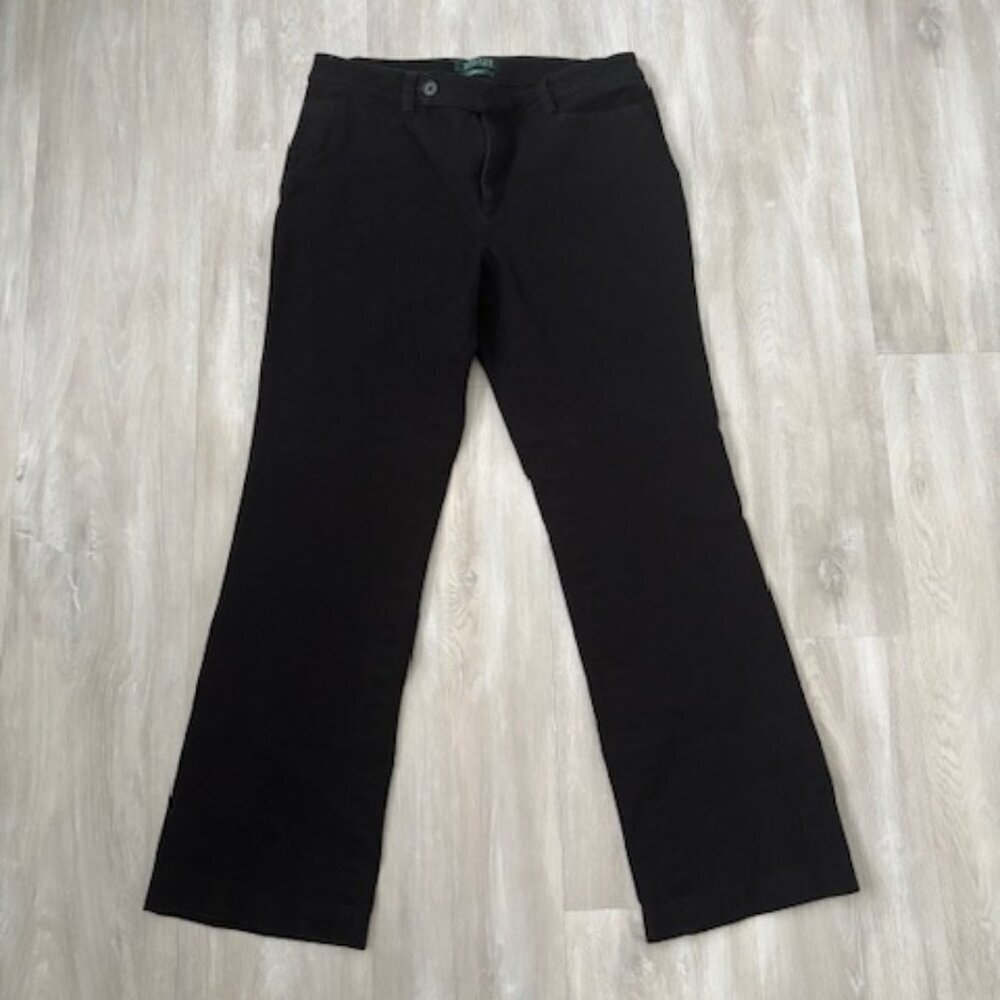 Ralph Lauren Vintage Adelle black denim jeans - size 10